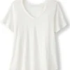 Aubrey Linen Slub Tee<Soft Surroundings Discount