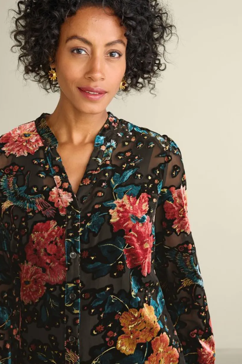 Autumn Velvet Tunic<Soft Surroundings Best