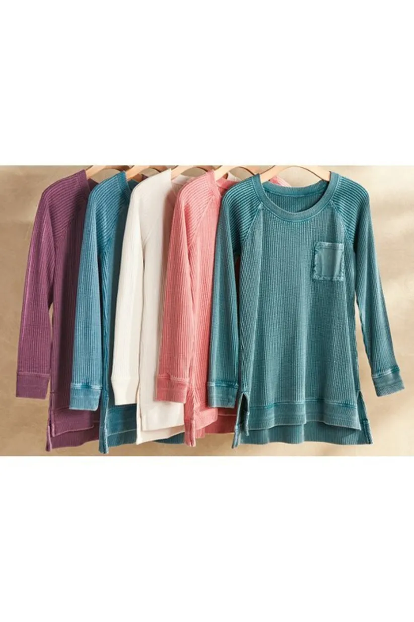 Autumn Waffle Tunic<Soft Surroundings Discount