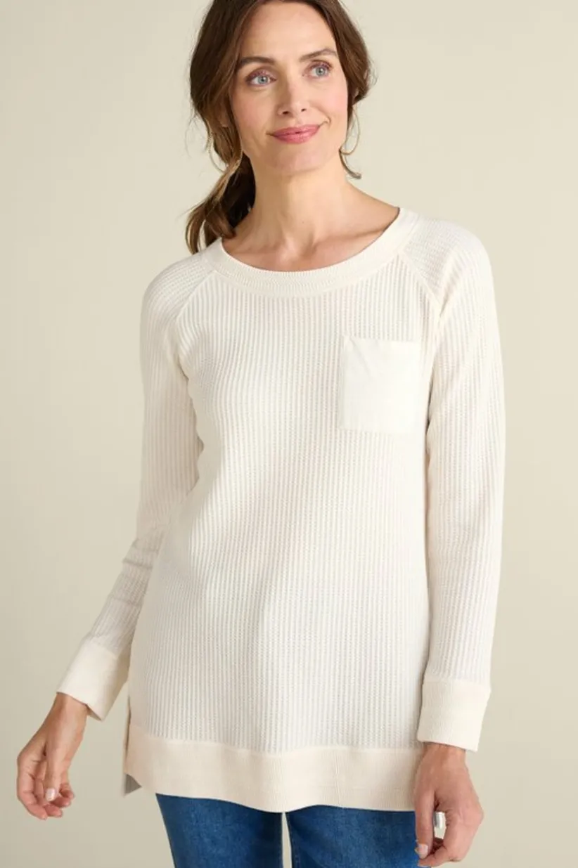 Autumn Waffle Tunic<Soft Surroundings Discount