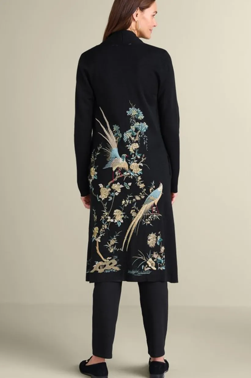 Ava Embroidered Cardigan<Soft Surroundings Best