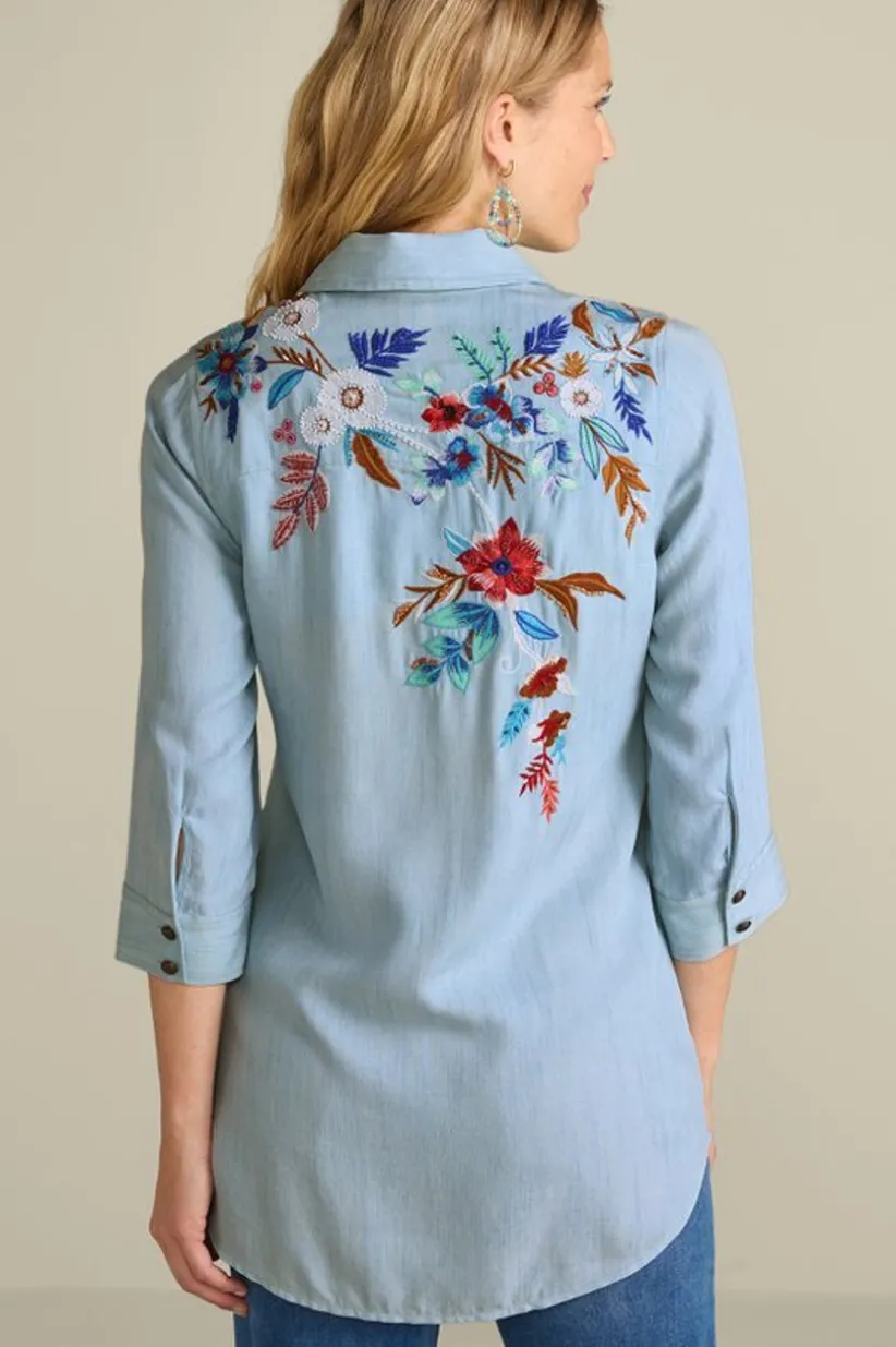 Aveline Tencel™ Tunic<Soft Surroundings Clearance