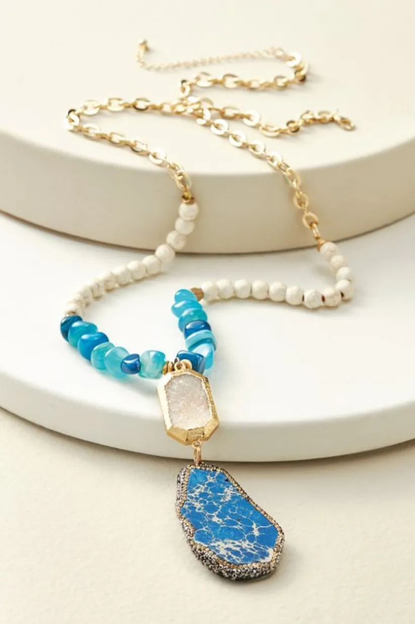 Aviana Reversible Pendant Necklace<Soft Surroundings Clearance