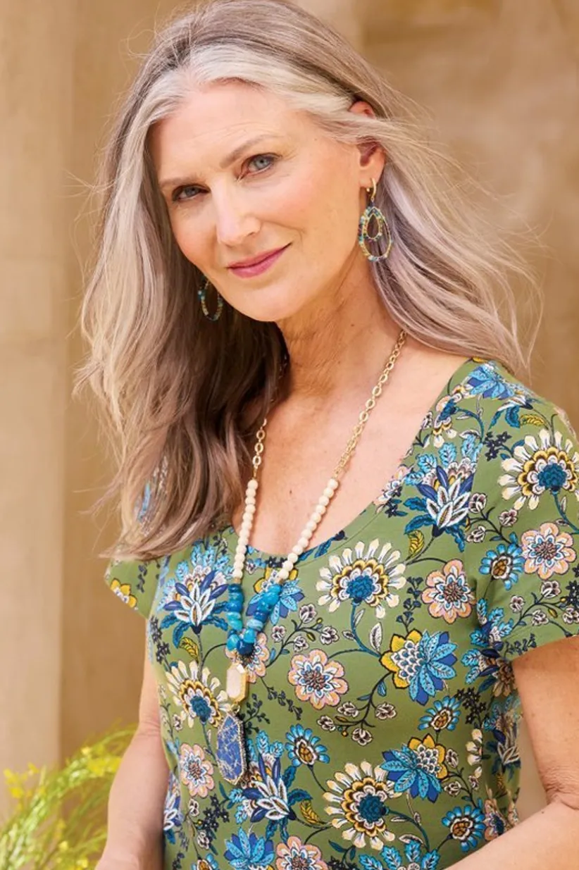 Aviana Reversible Pendant Necklace<Soft Surroundings Clearance