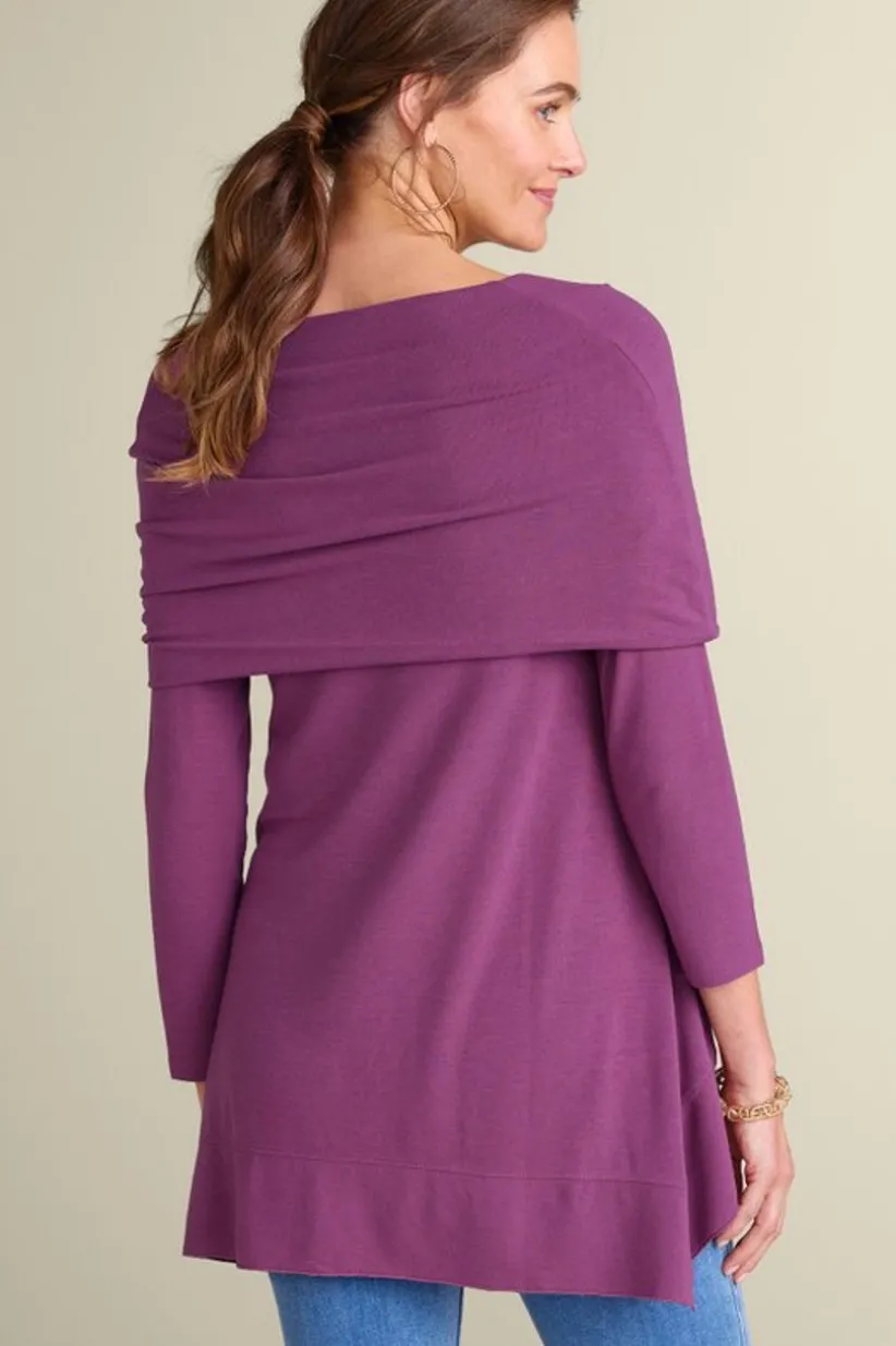 B'call Knit Tunic<Soft Surroundings Hot