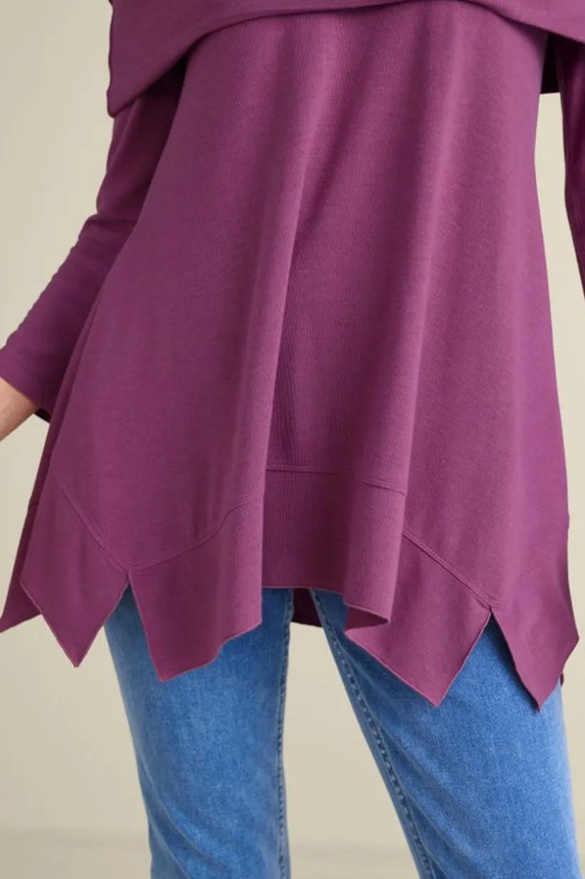 B'call Knit Tunic<Soft Surroundings Hot