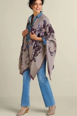Beatrix Floral Wrap<Soft Surroundings Best