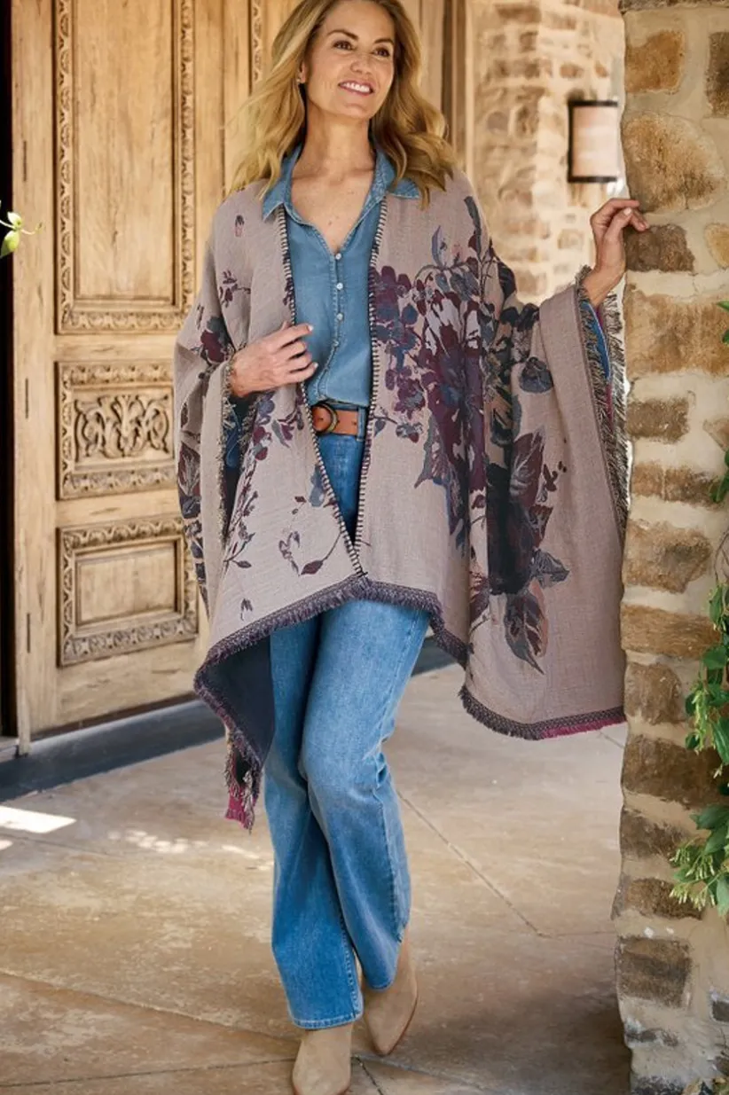 Beatrix Floral Wrap<Soft Surroundings Best