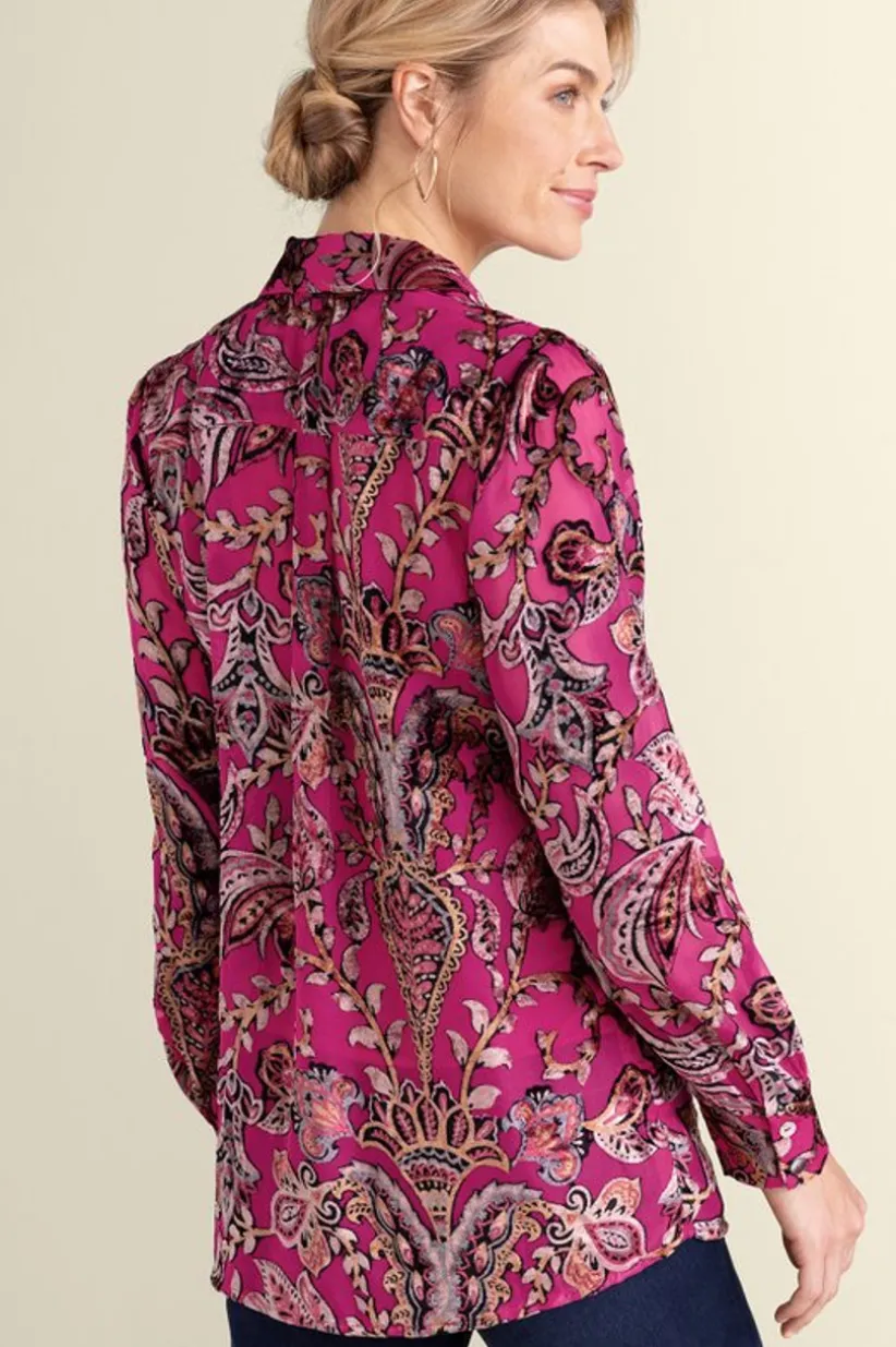 Bellarosa Velvet Tunic<Soft Surroundings Sale