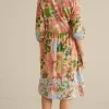 Bellicia Embroidered Midi Dress<Soft Surroundings Clearance