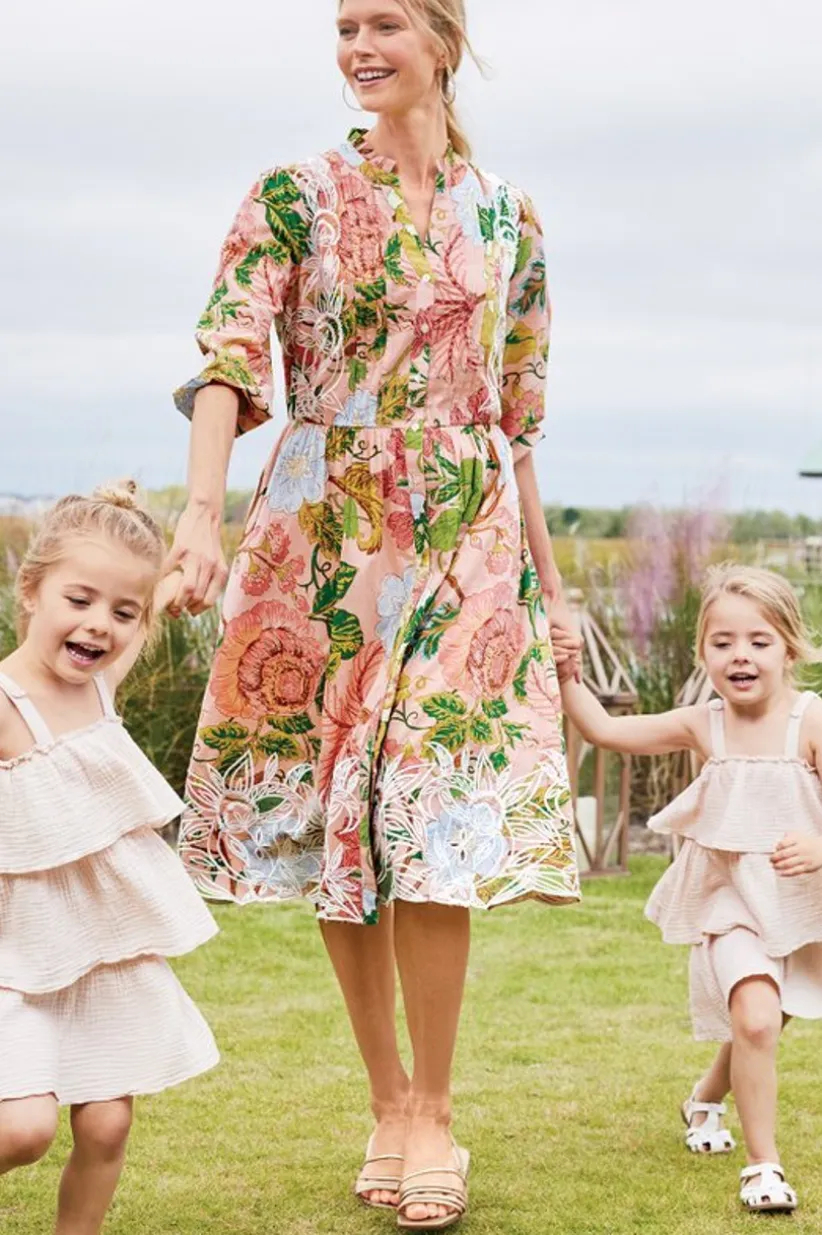 Bellicia Embroidered Midi Dress<Soft Surroundings Clearance