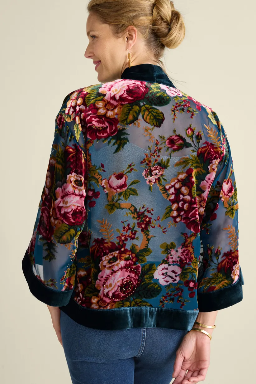 Bercy Velvet Topper<Soft Surroundings Online