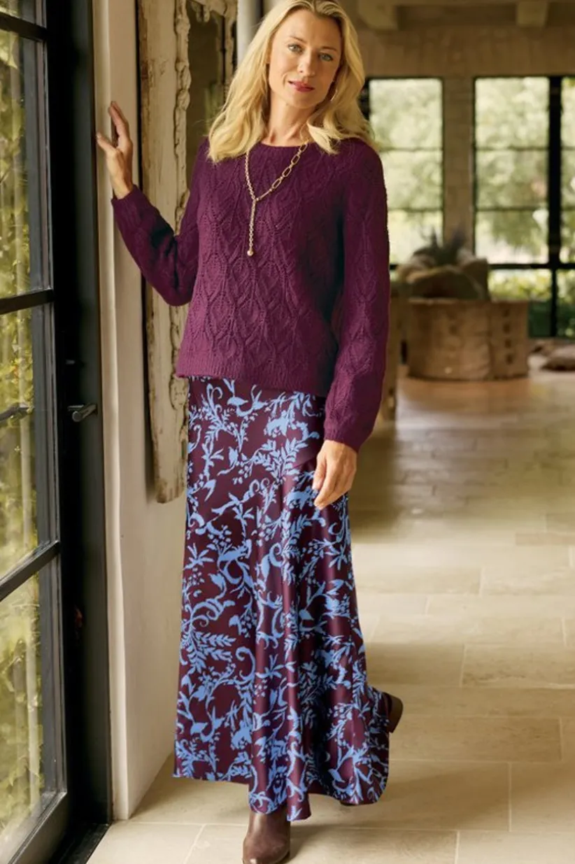 Blaise Satin Skirt<Soft Surroundings Best