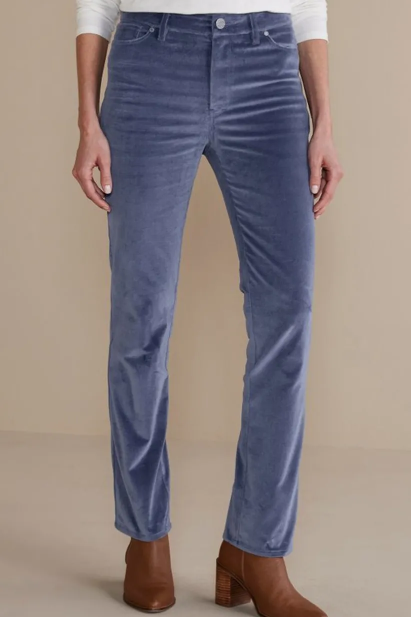 Blakely Velveteen Pants<Soft Surroundings Discount