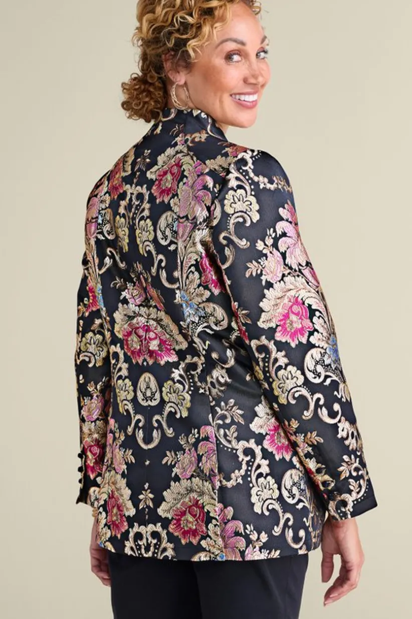 Branca Jacquard Jacket<Soft Surroundings Best