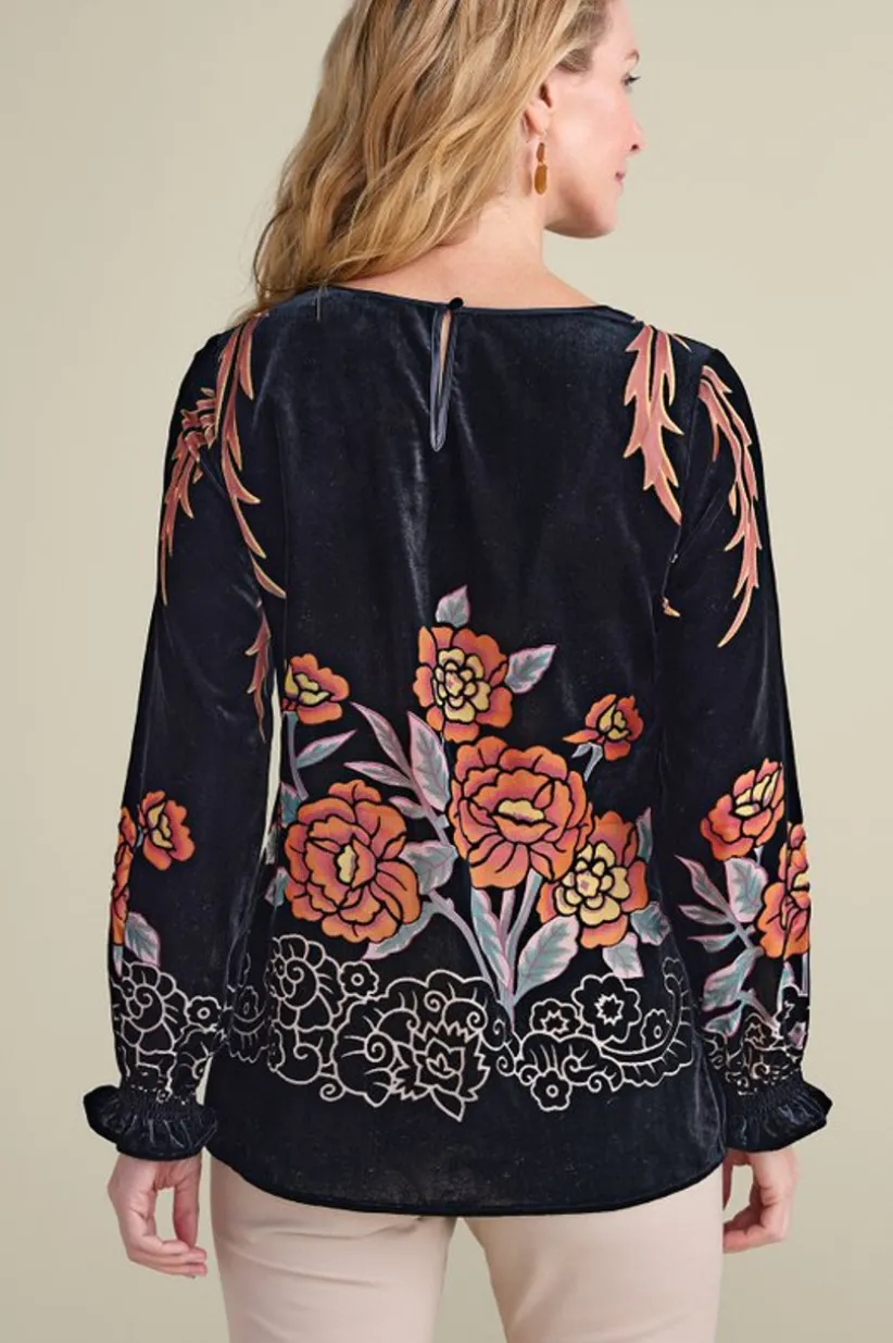 Brielle Velvet Top<Soft Surroundings Sale