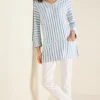 Briza Stripe Tunic<Soft Surroundings Fashion
