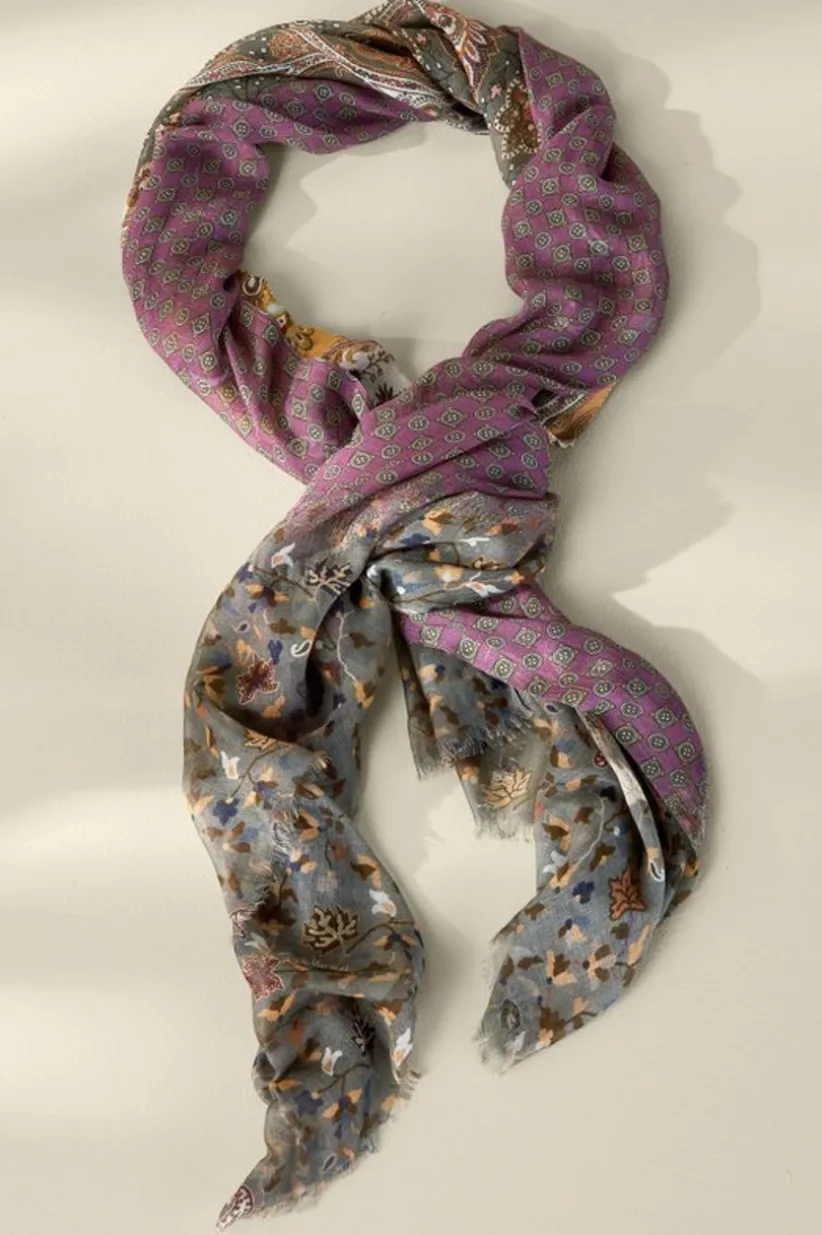 Cadence Patchwork Scarf<Soft Surroundings Outlet