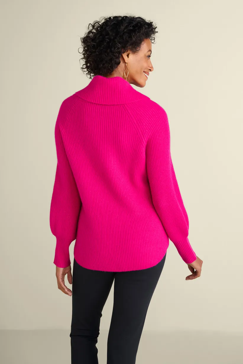 Calanthe Cashmere Pullover<Soft Surroundings Sale