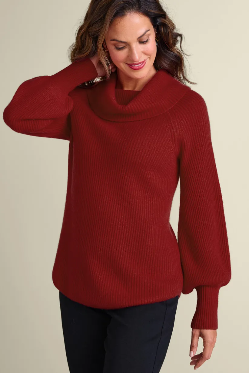 Calanthe Cashmere Pullover<Soft Surroundings Sale