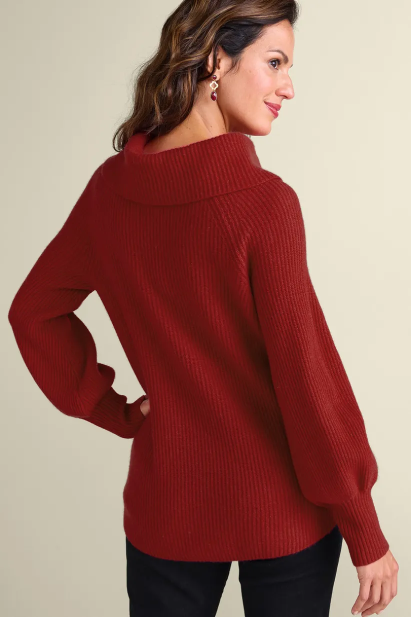 Calanthe Cashmere Pullover<Soft Surroundings Sale