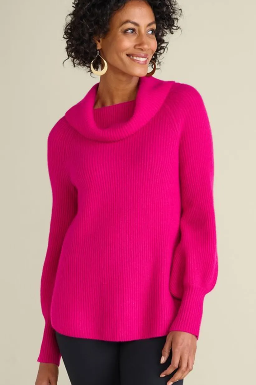 Calanthe Cashmere Pullover<Soft Surroundings Sale
