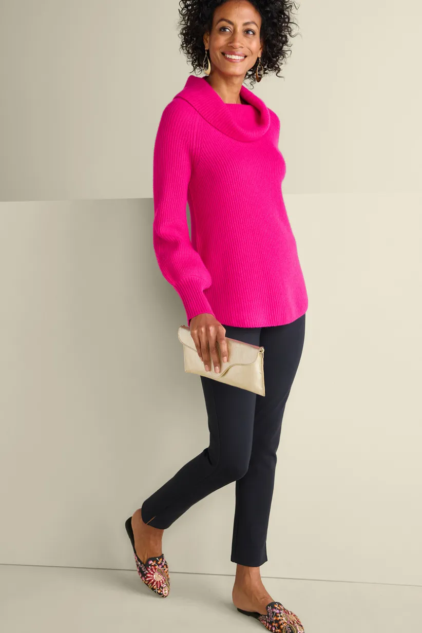Calanthe Cashmere Pullover<Soft Surroundings Sale