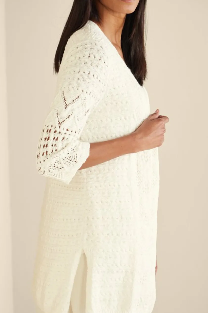 Calistoga Pointelle Cardigan<Soft Surroundings Sale