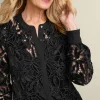 Candace Velvet Lace Tunic<Soft Surroundings Outlet
