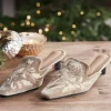 Carolina Embroidered Mule<Soft Surroundings Clearance
