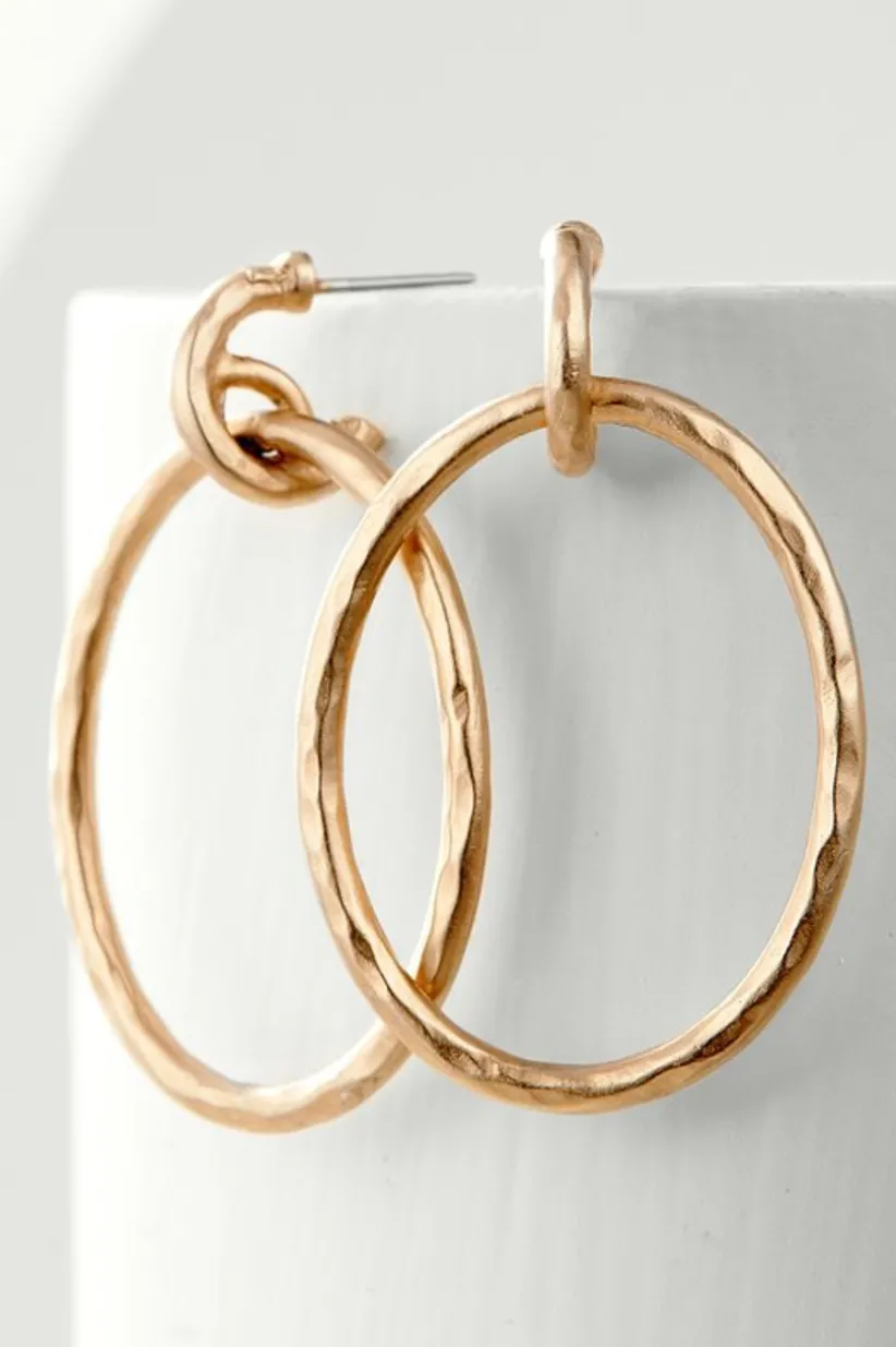 Cassini Hoop Earring<Soft Surroundings Hot