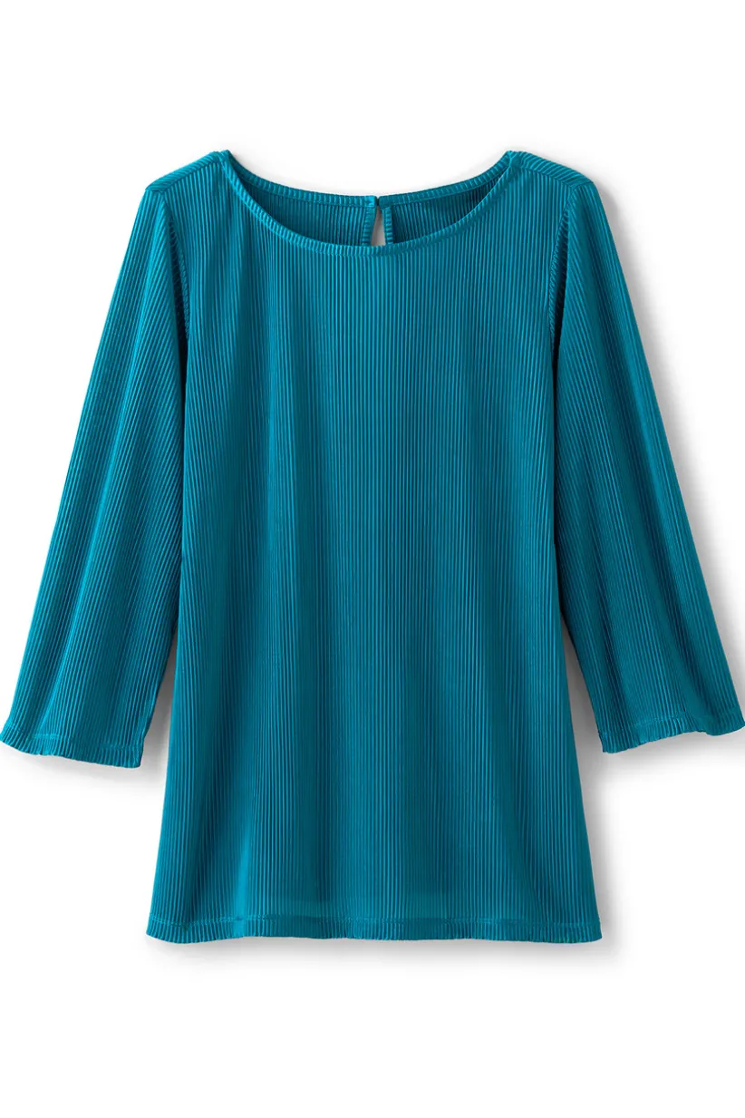 Cella Plisse Tunic<Soft Surroundings Hot
