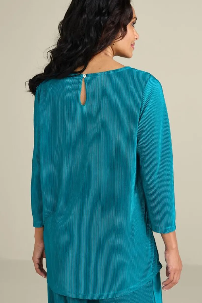 Cella Plisse Tunic<Soft Surroundings Hot