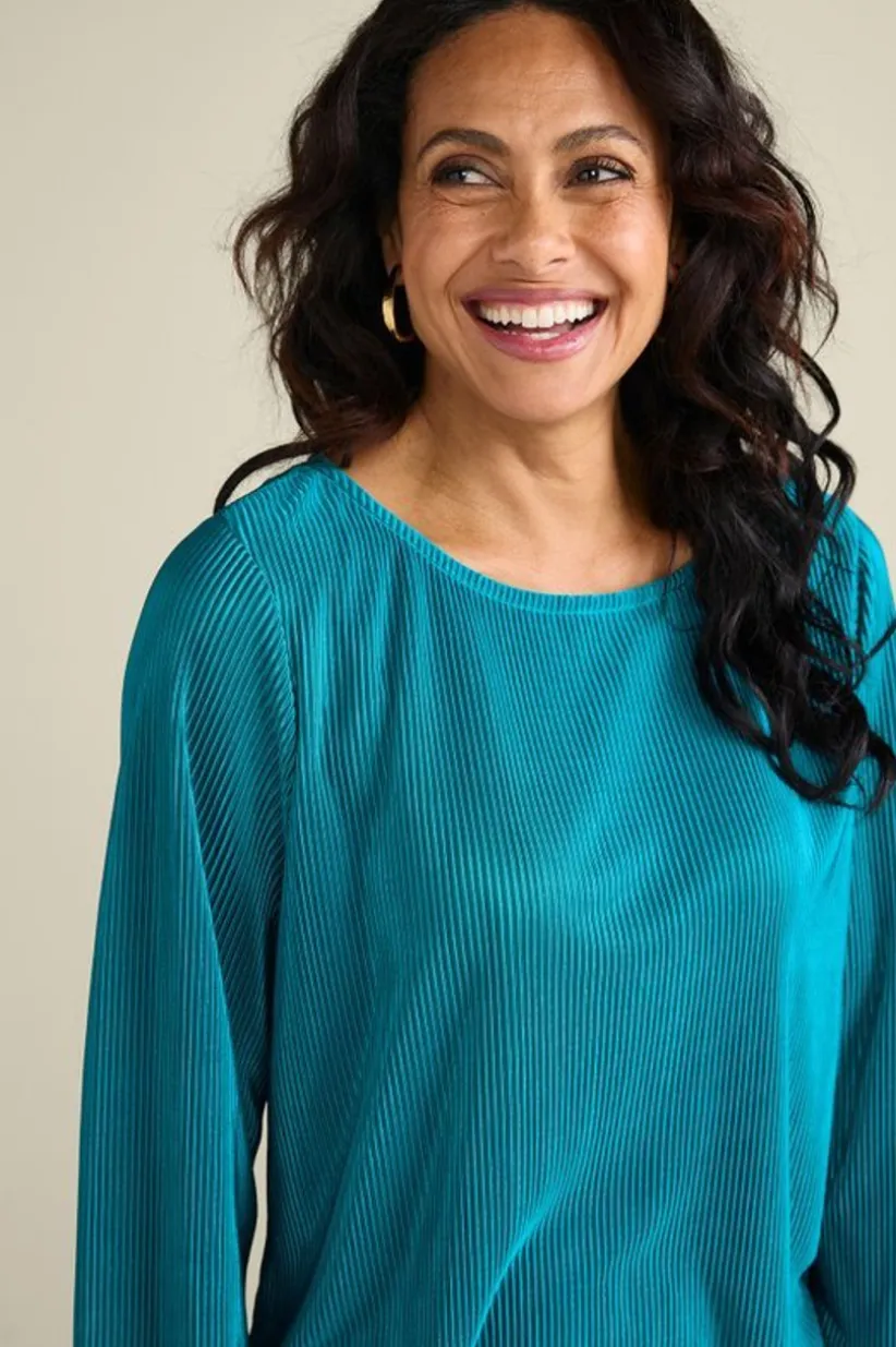 Cella Plisse Tunic<Soft Surroundings Hot