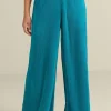 Cella Plisse Wide Leg Pants<Soft Surroundings Sale
