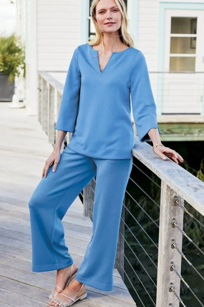 Ceri Knit Wide-Leg Pants<Soft Surroundings Fashion