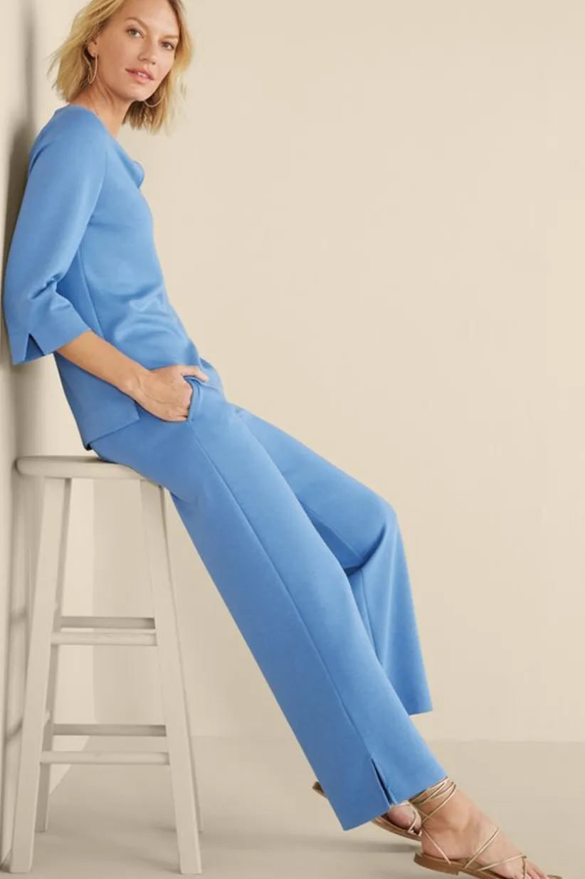 Ceri Knit Wide-Leg Pants<Soft Surroundings Fashion