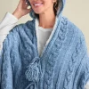 Chenille Sherpa Wearable Throw<Soft Surroundings Discount