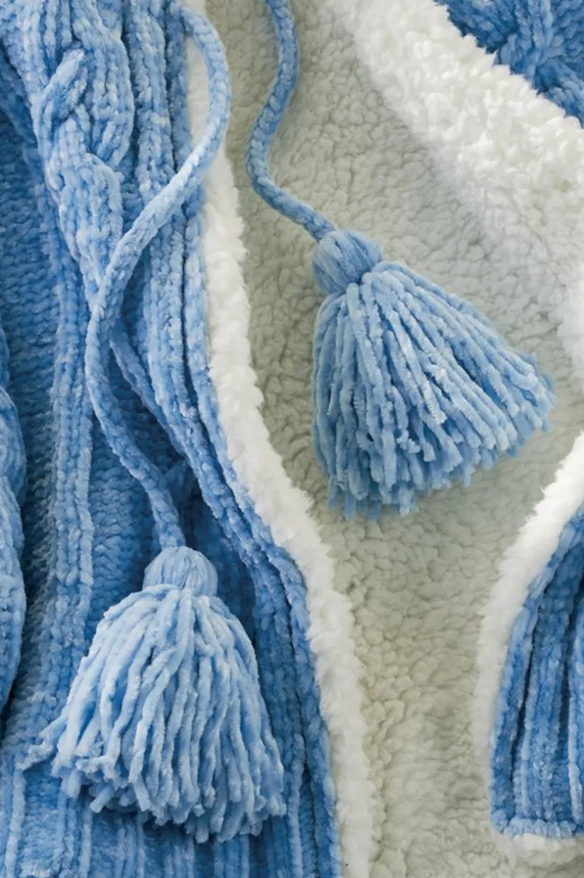 Chenille Sherpa Wearable Throw<Soft Surroundings Discount