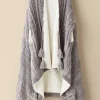 Chenille Sherpa Wearable Throw<Soft Surroundings Discount