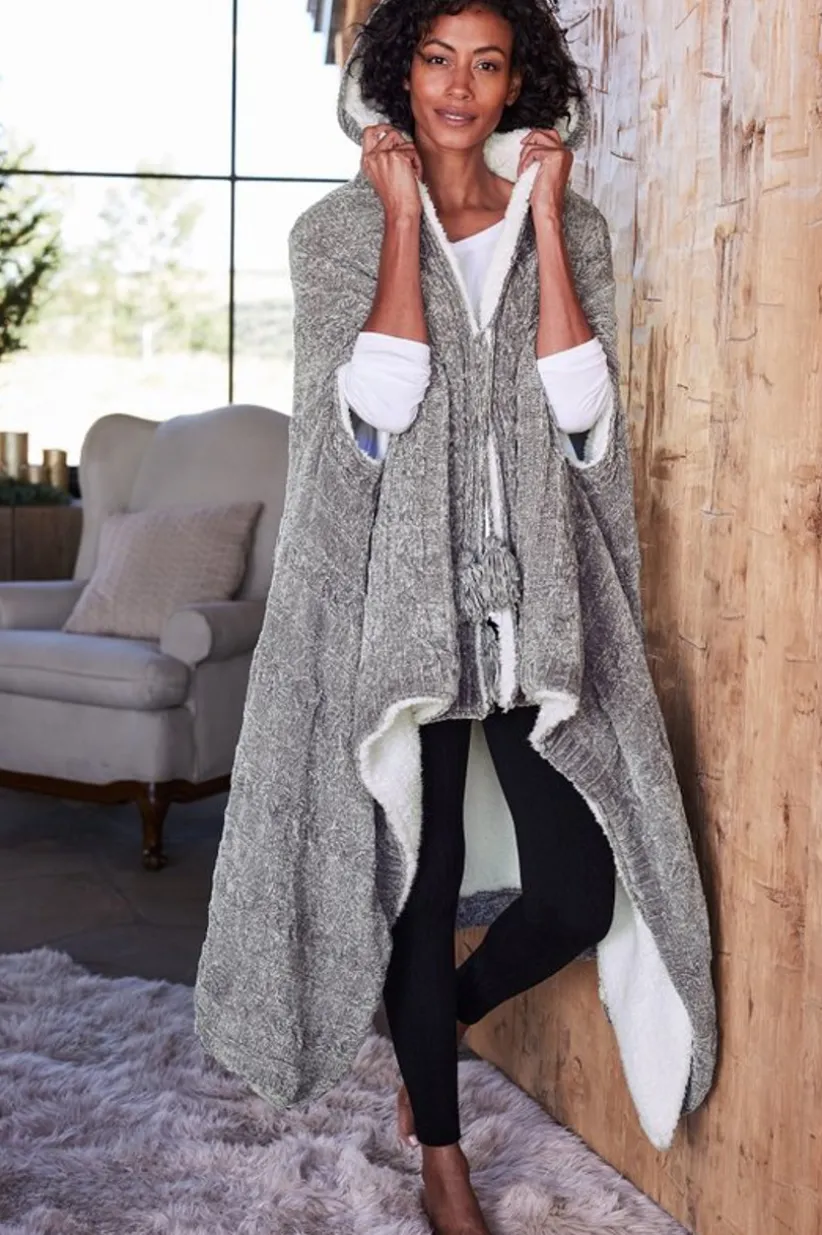 Chenille Sherpa Wearable Throw<Soft Surroundings Discount