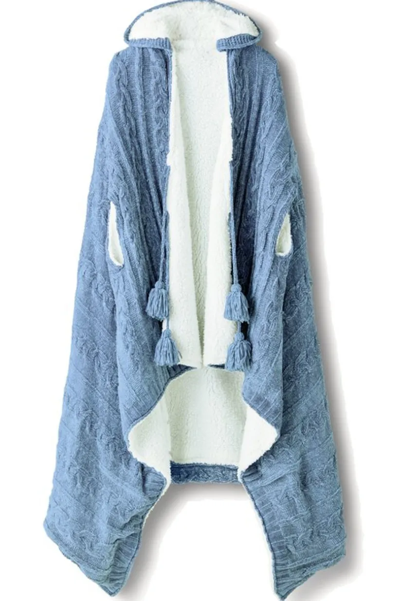 Chenille Sherpa Wearable Throw<Soft Surroundings Discount