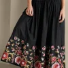 Cindi Embroidered Maxi Skirt<Soft Surroundings New