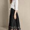 Cindi Embroidered Maxi Skirt<Soft Surroundings New