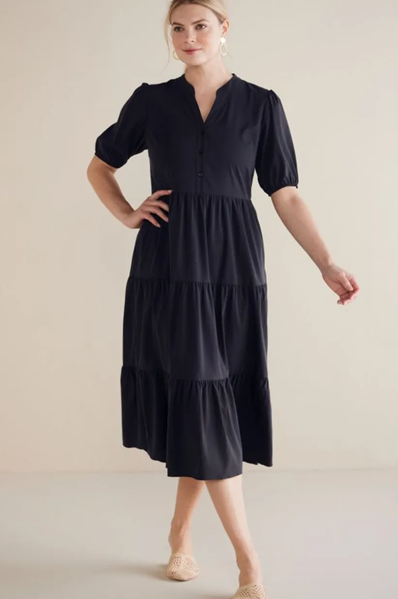 Claudia Midi Dress<Soft Surroundings New