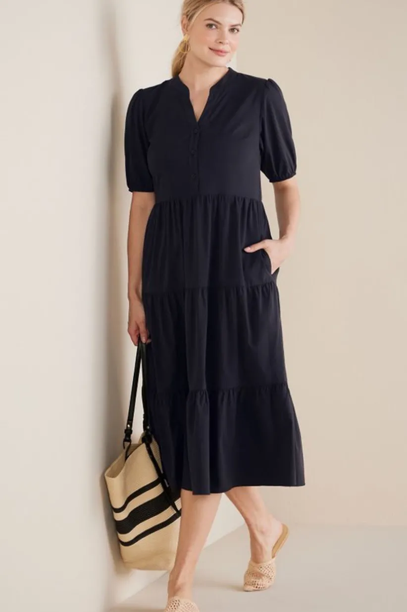 Claudia Midi Dress<Soft Surroundings New