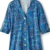 Danielle 3/4 Sleeve Tunic<Soft Surroundings Hot