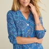 Danielle 3/4 Sleeve Tunic<Soft Surroundings Hot