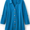 Danielle 3/4 Sleeve Tunic<Soft Surroundings Hot