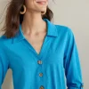Danielle 3/4 Sleeve Tunic<Soft Surroundings Hot